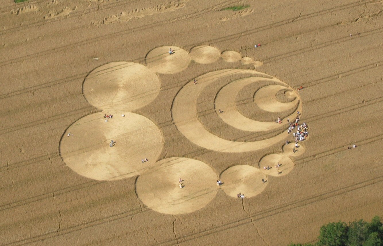 Jabberocky. crop circle in Switzerland