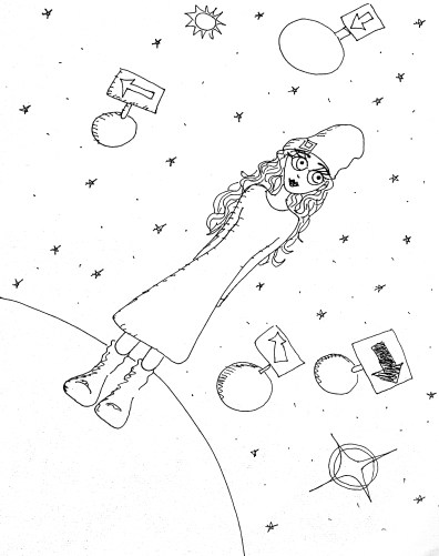 Vitória Foreignness 1 illustration by Santiago