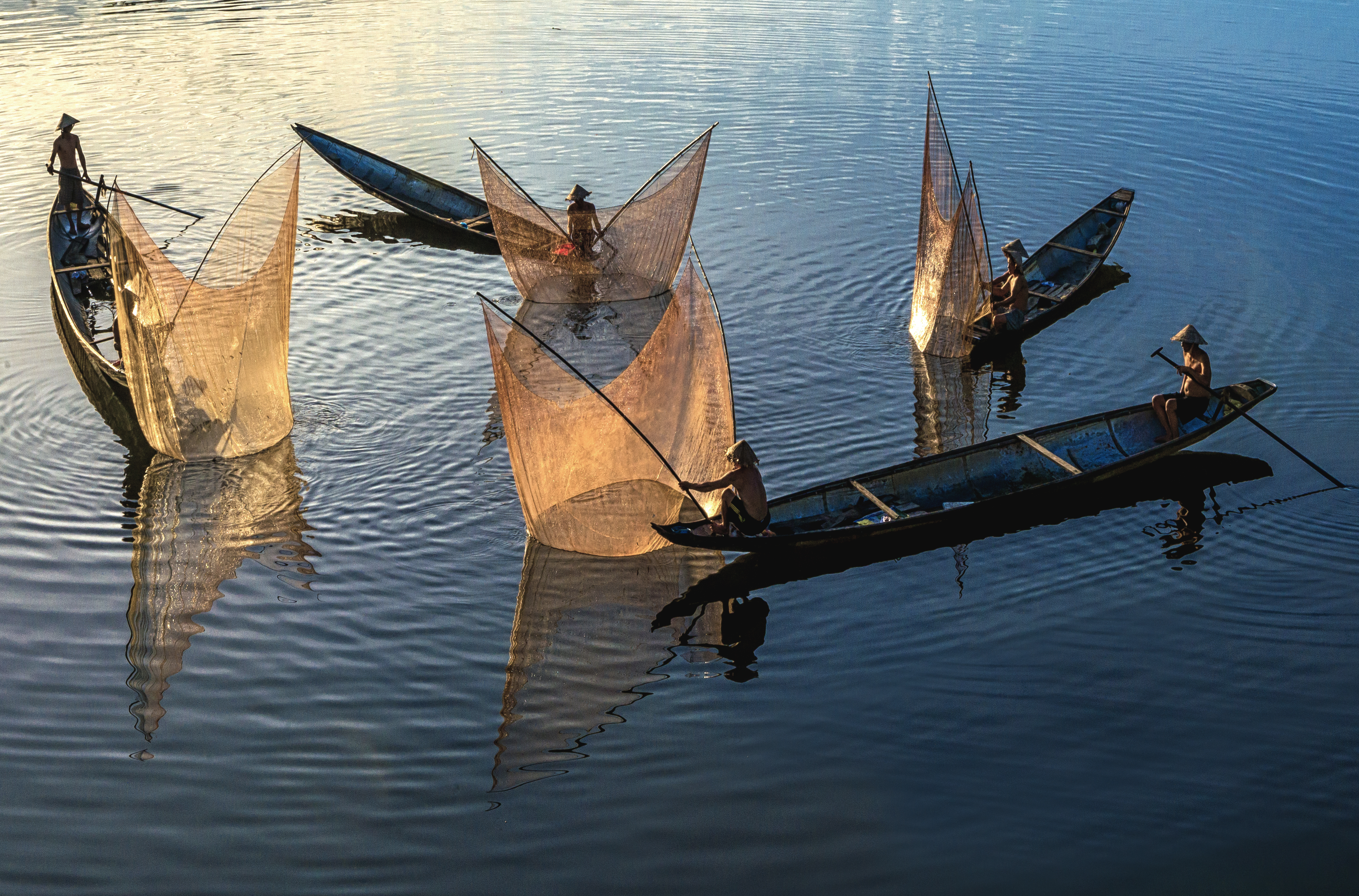 VIETNAM FOUR FISHERMEN-DRY_4378