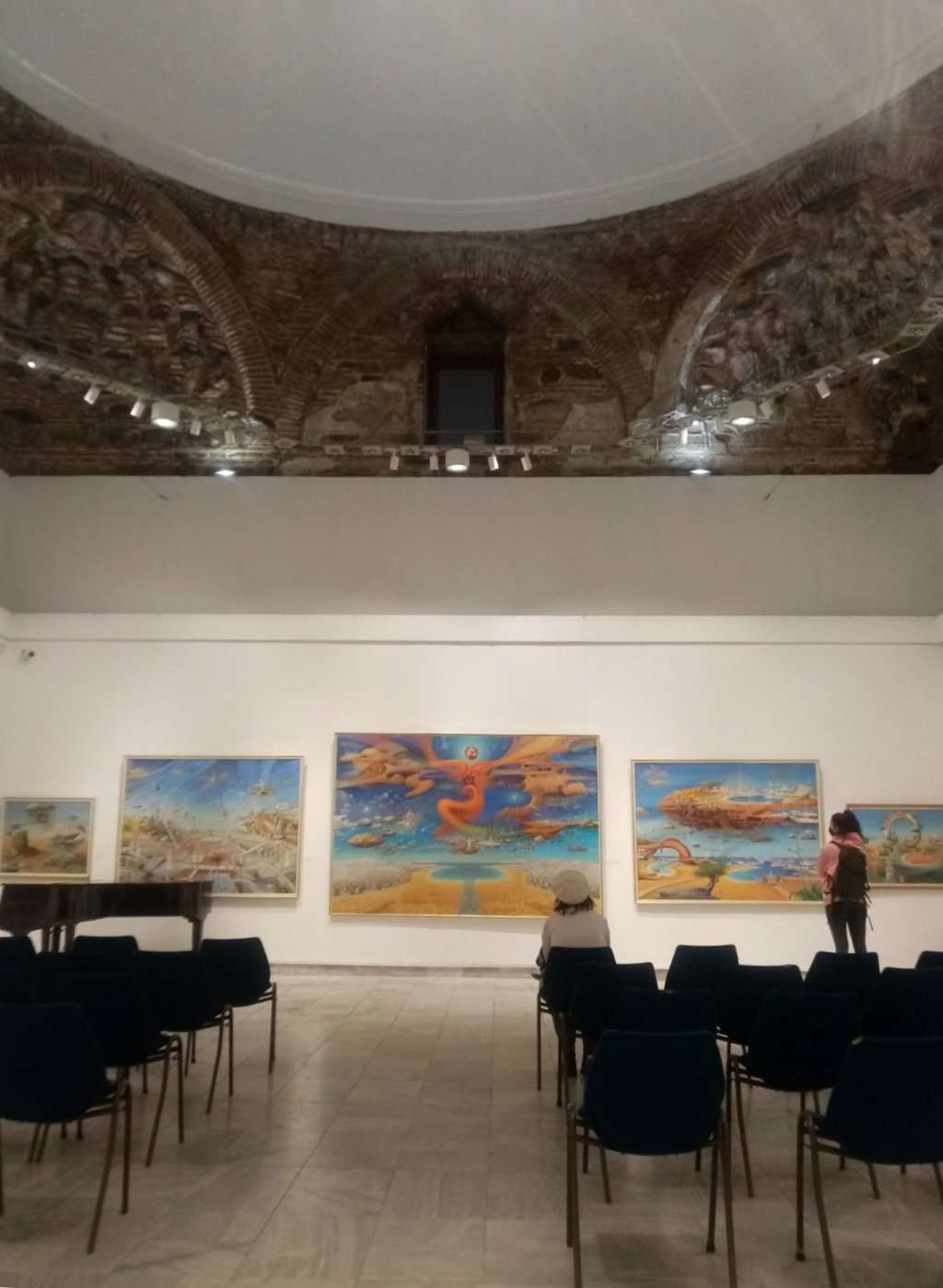 Импресии од изложбата на Васко&nbsp;Ташковски