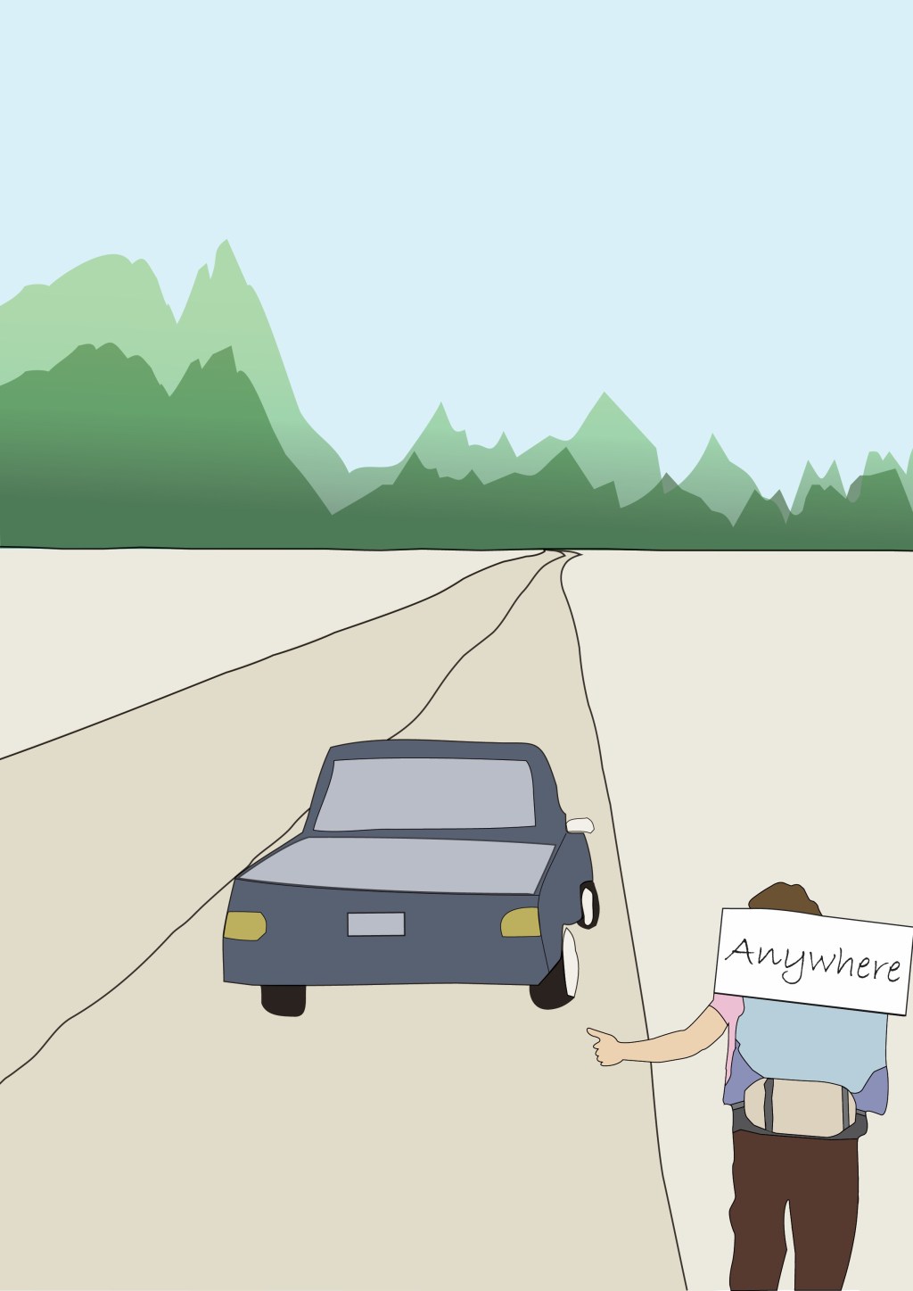 In a car with a&nbsp;stranger