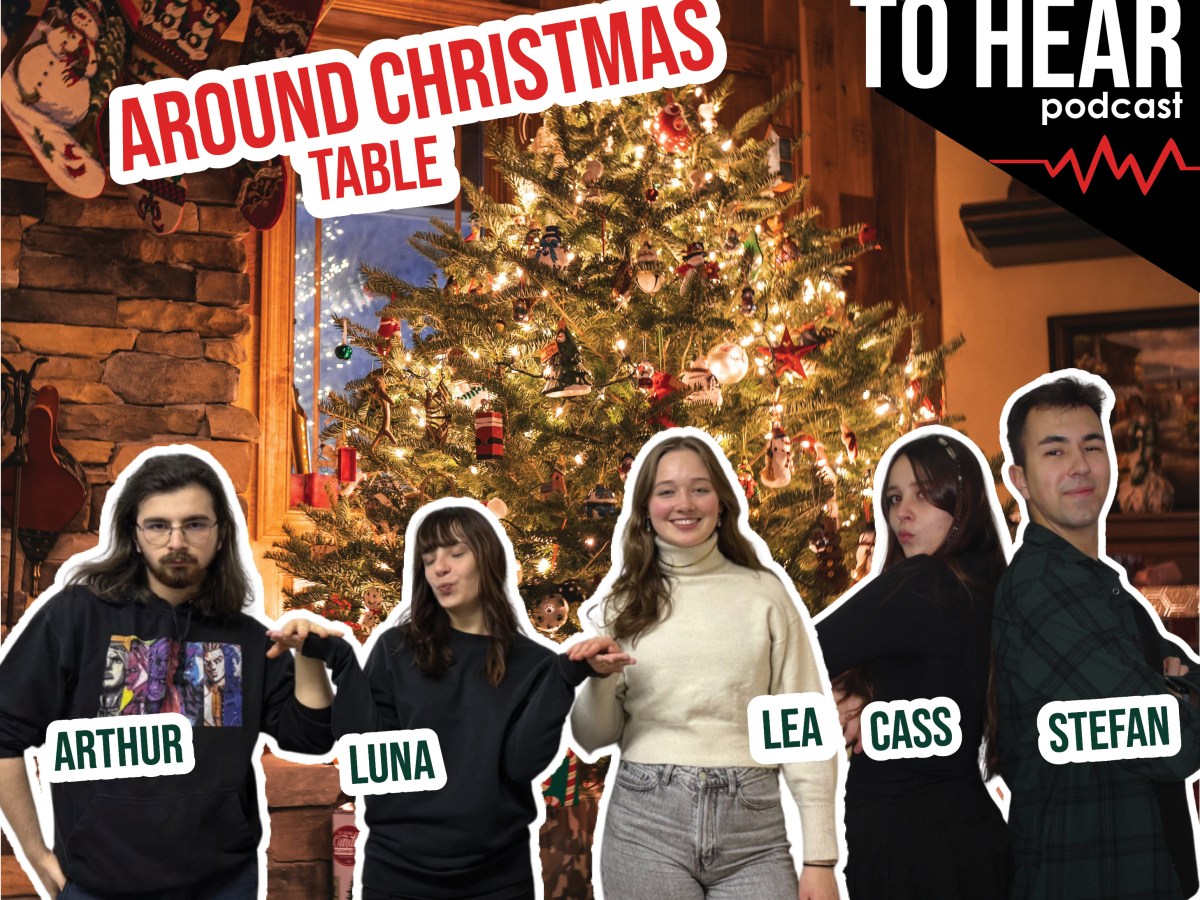 Around Christmas table