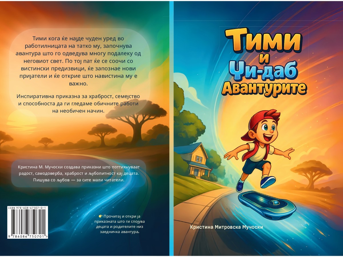 „Тими и Џи Даб – авантурите“: книга што расте заедно со&nbsp;детето